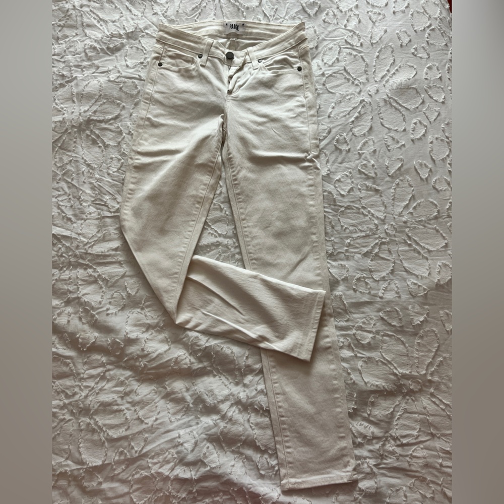 Paige white jeans size 26